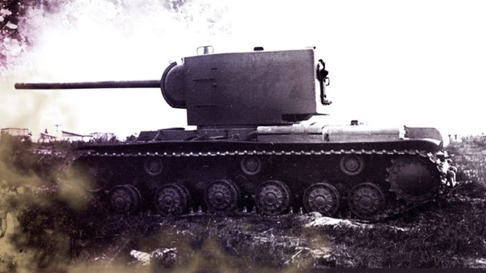 Кв-2 с 107мм пушкой ЗИС-6