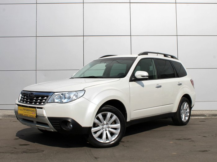 Subaru Forester, 2012 год