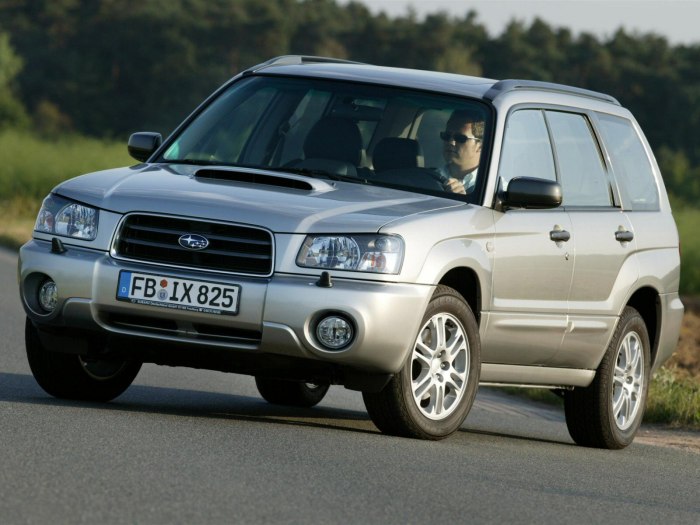 Subaru Forester 2003 2005