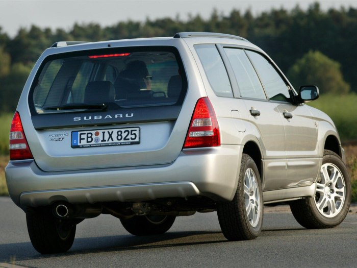 Subaru Forester 2003 2005