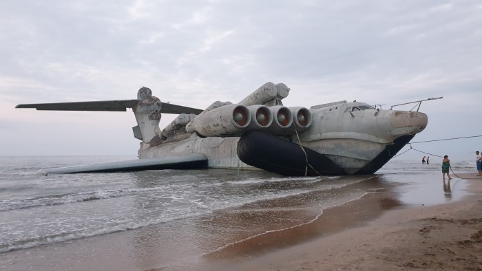 Экраноплан Алексеева Каспийский монстр