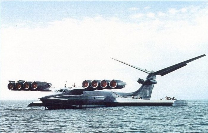 Экраноплан Лунь СССР