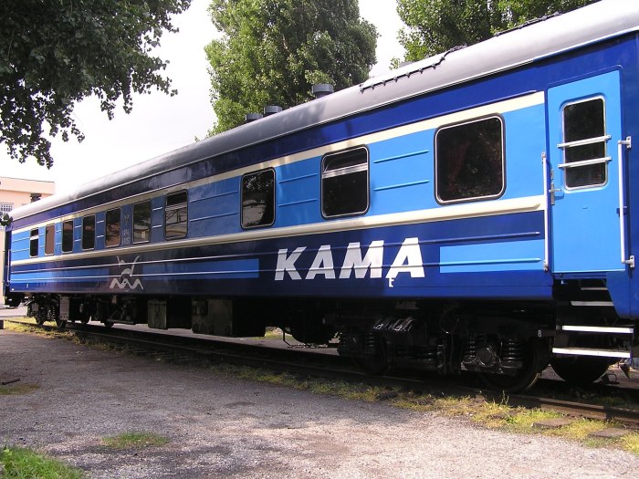 Вагон пассажирский Кама