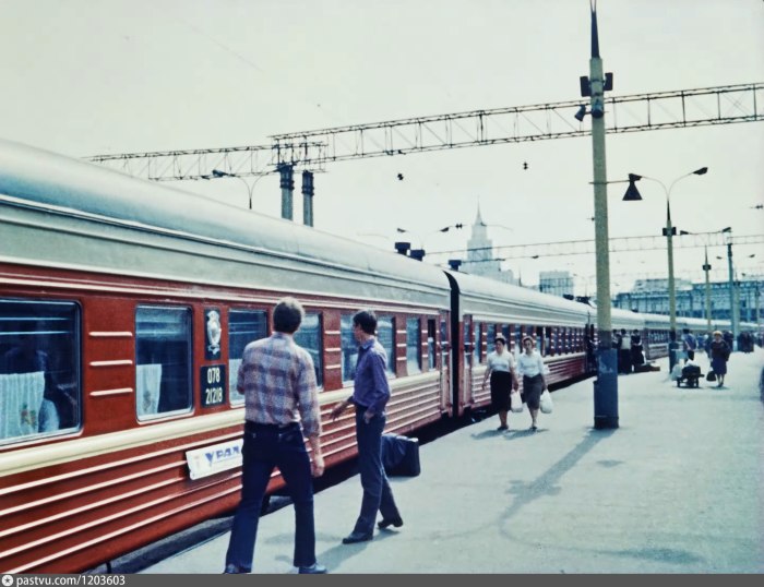Казанский вокзал 1984 год