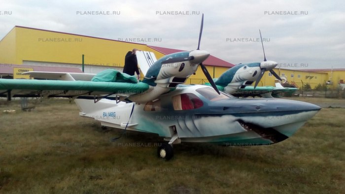 Л-42 акула самолет амфибия