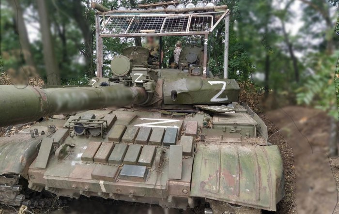 Модернизированный танк т-62м