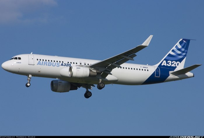 Самолет Эйрбас 320