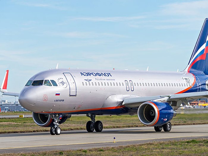 Самолёт Аэрофлот Аэробус а320