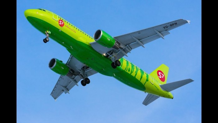 Самолет s7 Аэробус а320