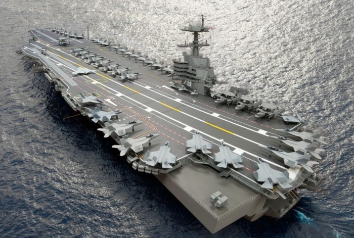 USS Gerald r. Ford CVN-78
