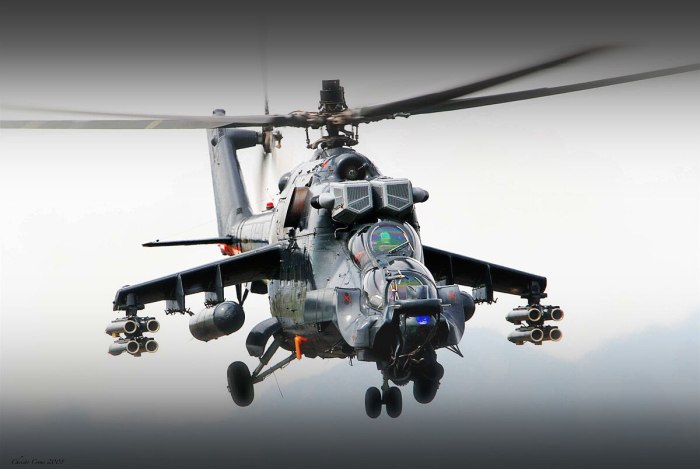 Военный вертолёт ми 24