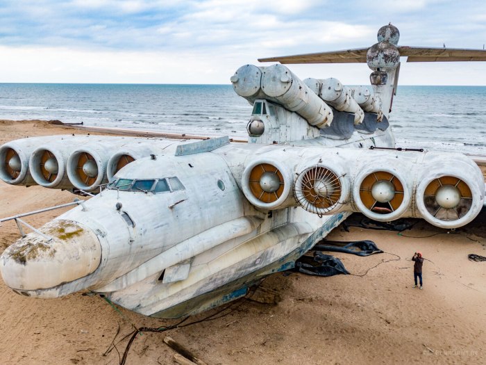 Каспийский монстр экраноплан Лунь