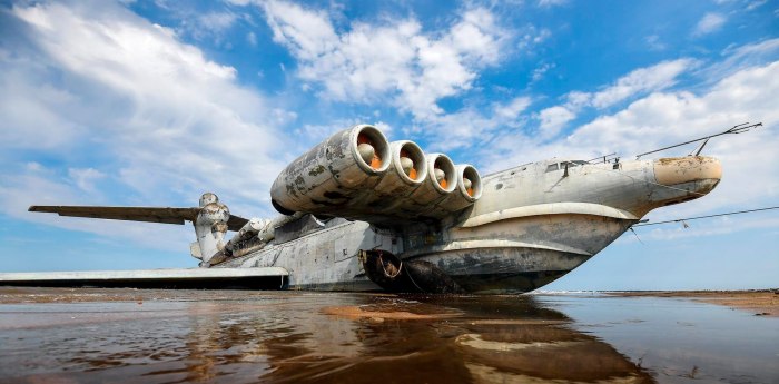 Каспийский монстр экраноплан Дербент