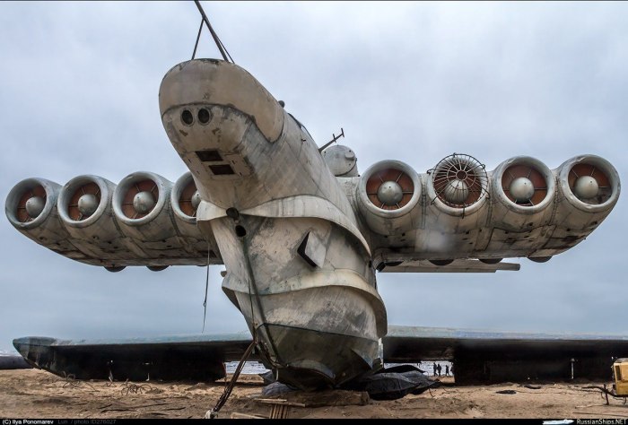 Каспийский монстр экраноплан Лунь