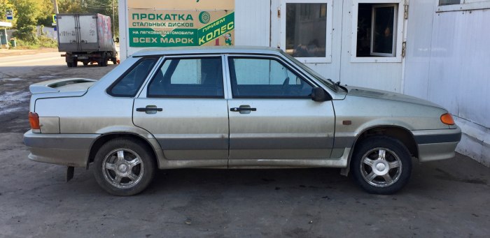ВАЗ 2115 цвет Талая вода 206
