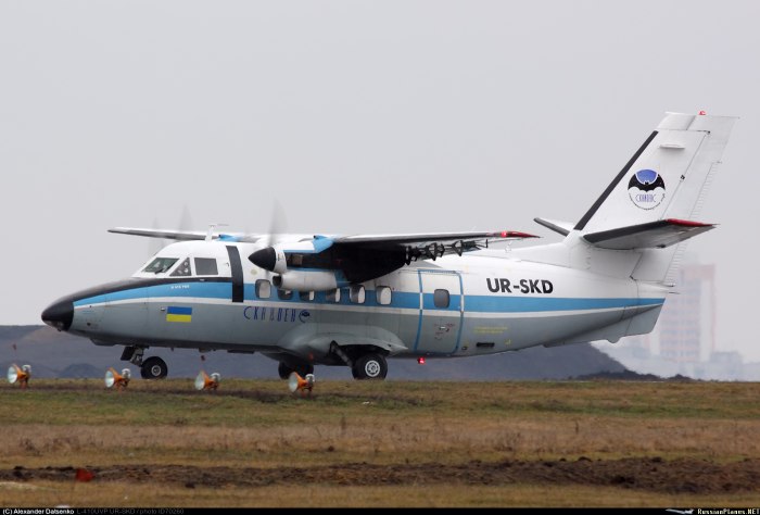 Самолет чебурашка л-410