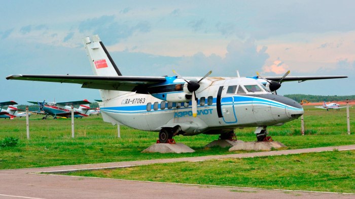 Самолёт л-410 УВП-е20