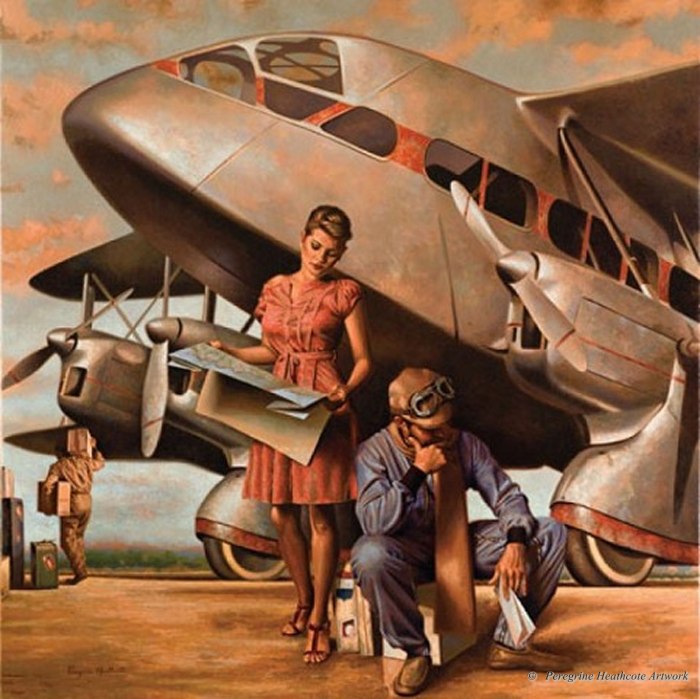 Художник Перегрин Хиткот Peregrine Heathcote