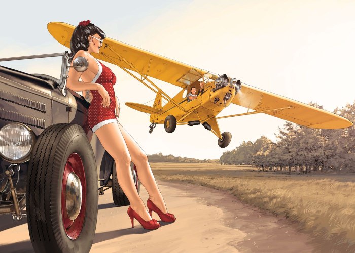 Romain Hugault Pin up Wings
