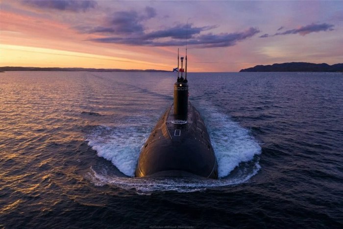 Атомная подводная лодка ВМФ РФ