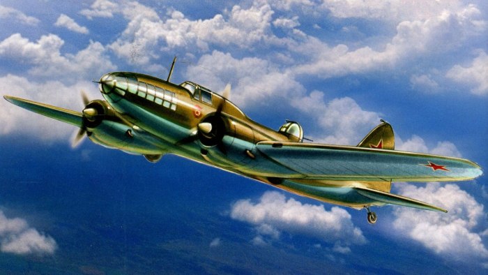 ДБ-3 бомбардировщик