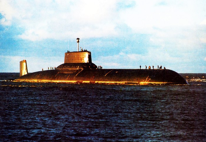Подводные лодки проекта 941 «акула»