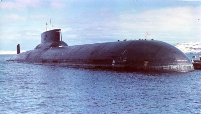 Подводная лодка 941 акула