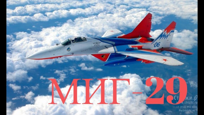 Военный самолет миг 29
