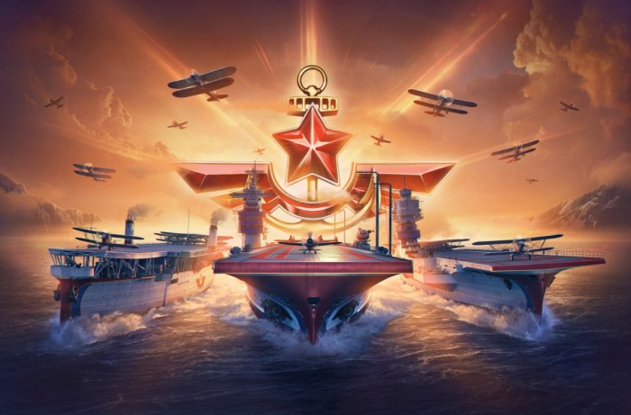World of Warships авианосцы