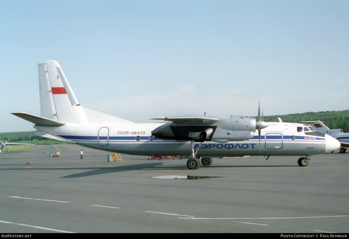 АН-24 пассажирский самолёт