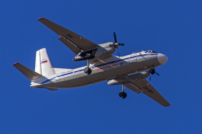 АН-24 пассажирский самолёт