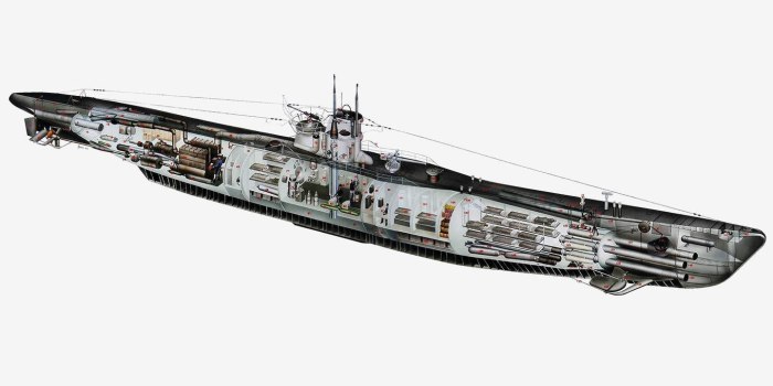 U-Boat подлодки типа 7с