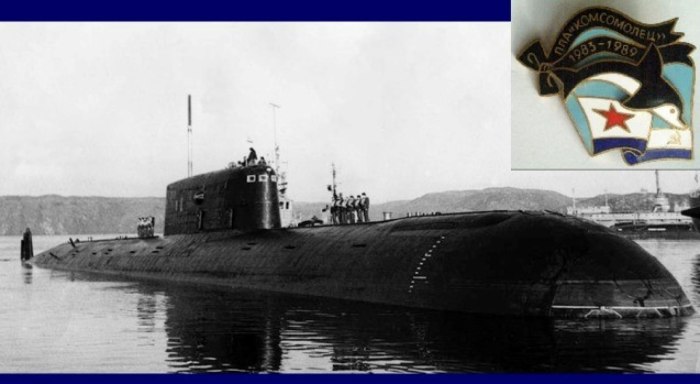 Подводная лодка (АПЛ) К-278 «комсомолец»