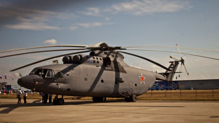 Ми-26 военно-транспортный вертолёт