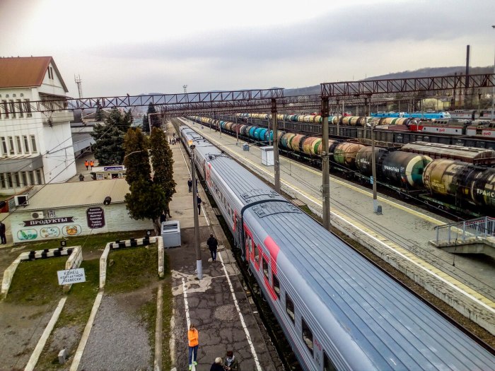 Поезд 116с Адлер Томск