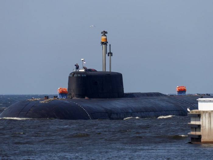 Российский атомный подводный крейсер орел