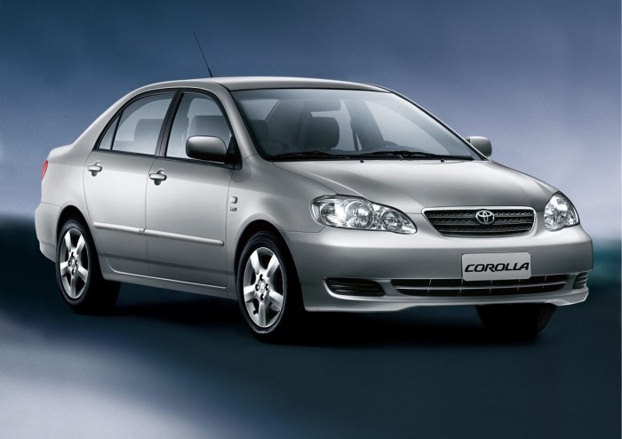 Toyota Corolla 1 поколение