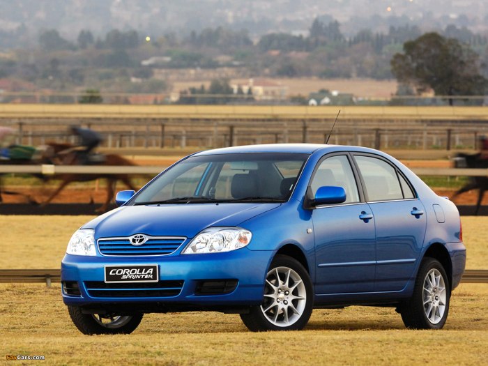 Toyota Corolla 9 поколение