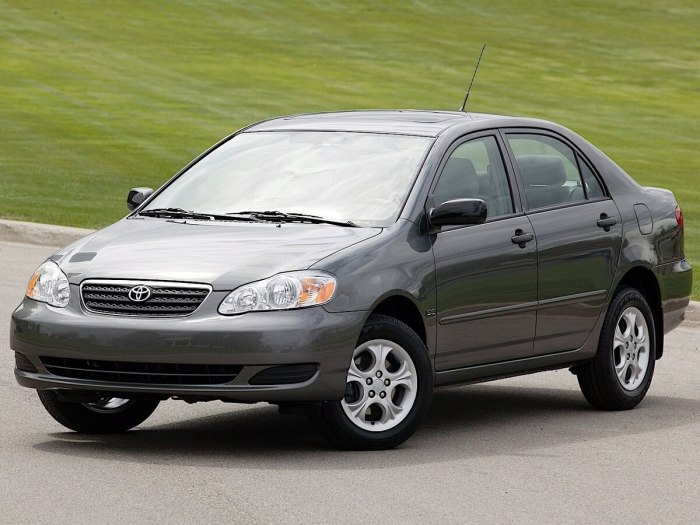 Toyota Corolla 2002 e120