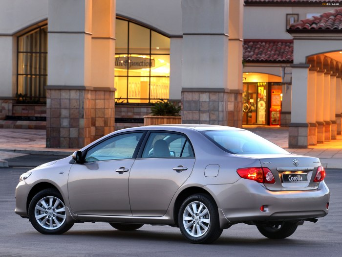 Toyota Corolla 10 поколения