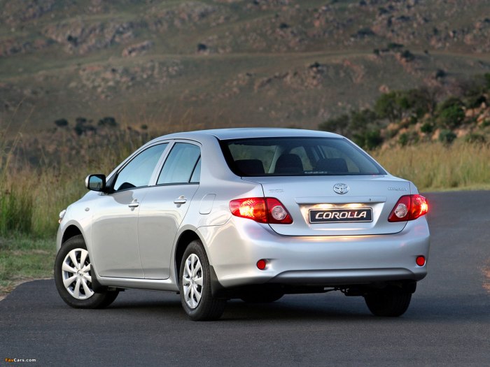 Toyota Corolla 1 поколение