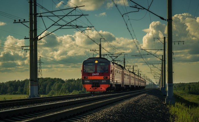 Поезд в пути