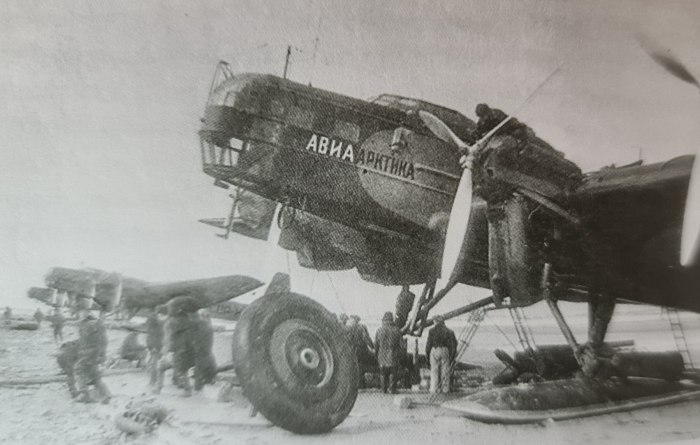 Полярная Авиация СССР ТБ 3