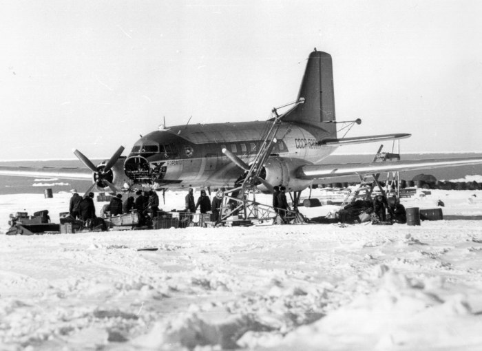 Полярная Авиация СССР ил-14