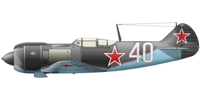 Ла-5фн истребитель