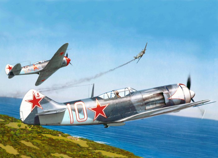Самолёт-истребитель ла-7 Кожедуба