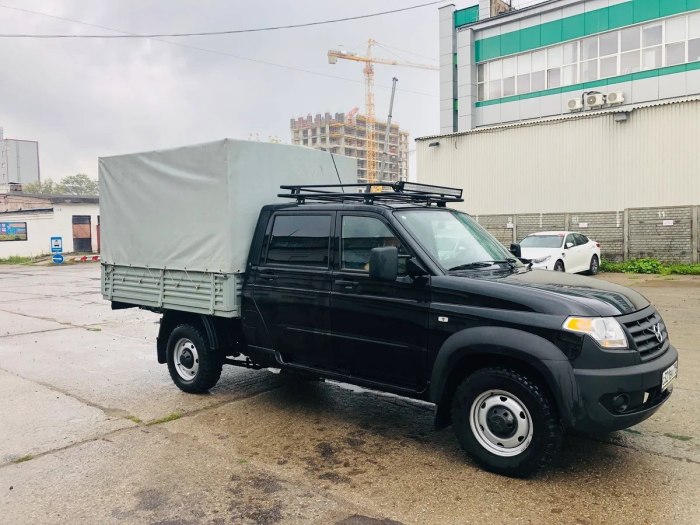 УАЗ карго сдвоенная кабина