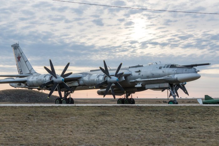 Бомбардировщик ту-95мс