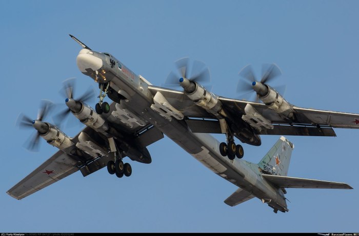 Ту 95 МС Дальний бомбардировщик