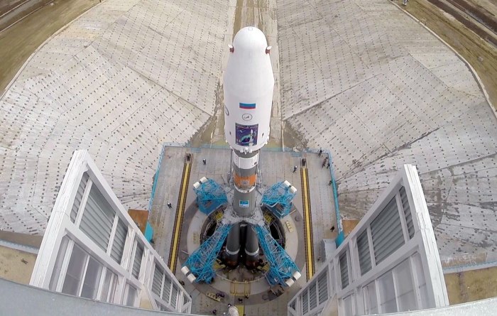 Старт ракеты космодром Восточный